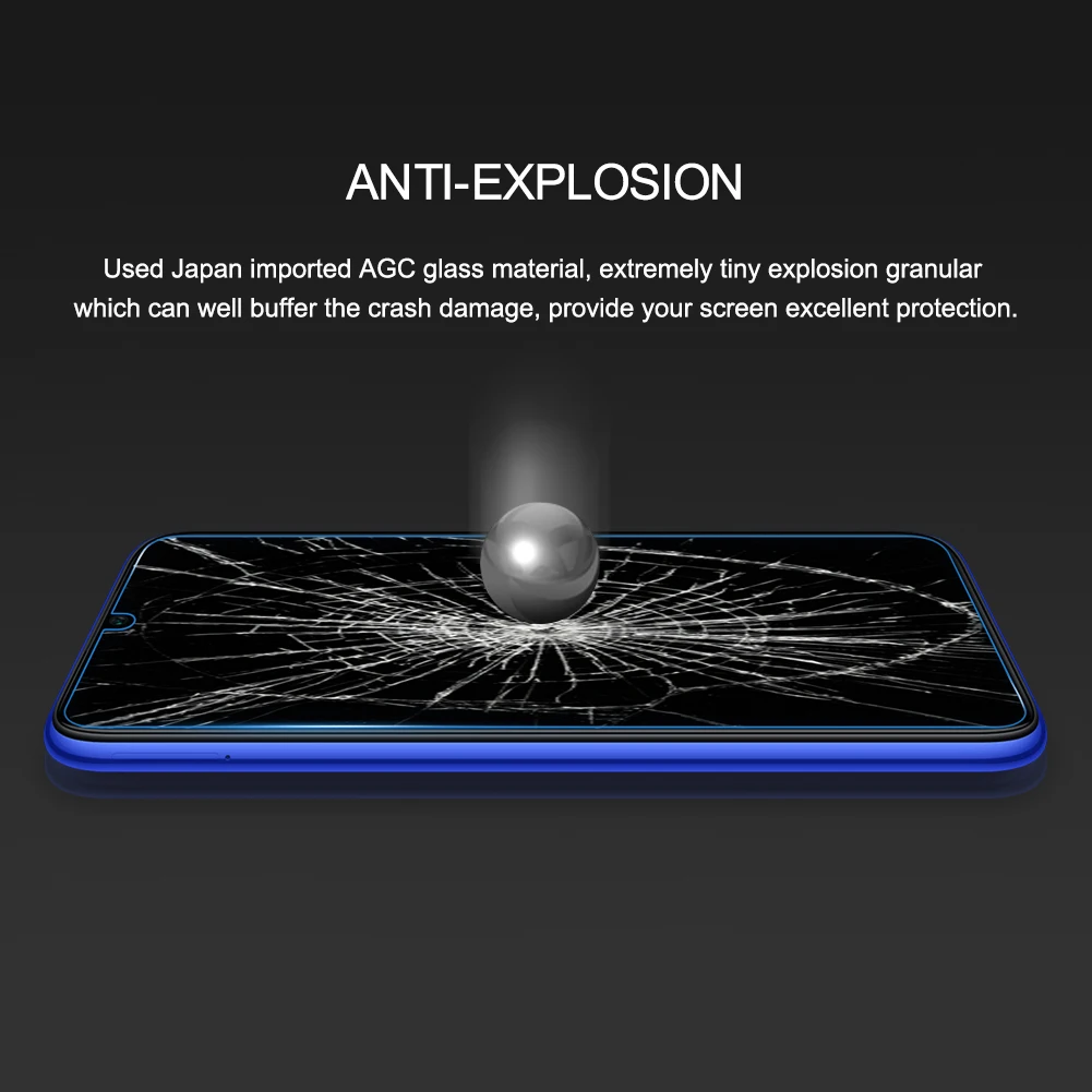 Nillkin для Xiao mi Red mi Note 8T 8 7 6 Pro Защитное стекло для экрана 9H прозрачное защитное закаленное стекло для Xiaomi mi 9 Lite SE 9T Pro