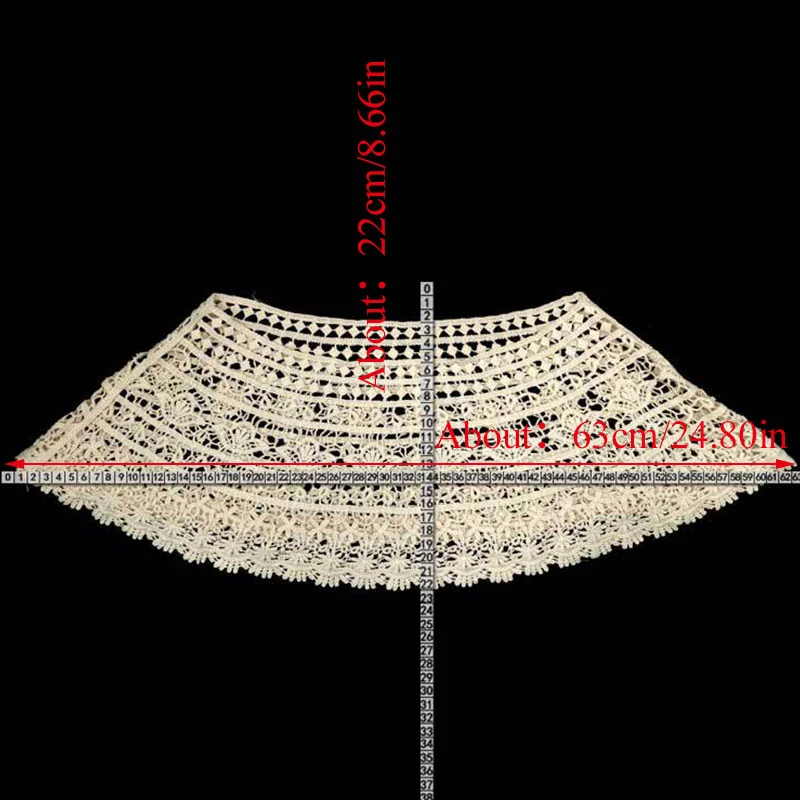 Вязанный кружевной воротник выдолбленная шея куртка без бретелек шаль жилет