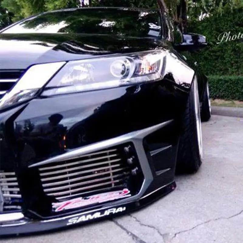 Дефлектор губ на бампер для Ford Galaxy передний спойлер юбка фанатов TopGear настройка