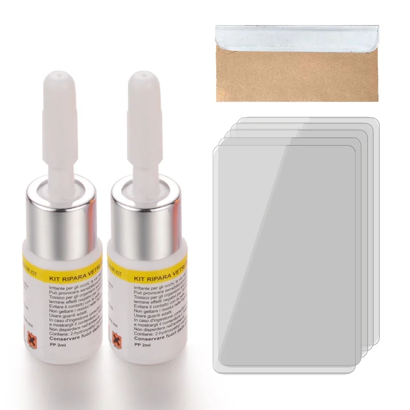 

Repair Resin Window Glass Fluid Resin Tool Accessories Car Curing Strip Kit Nano