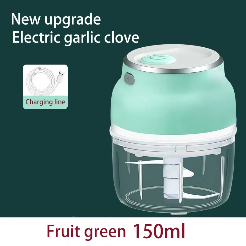 

Electric Garlic Masher Sturdy Durable Mini Crusher Chopper USB Charging For Crushed Garlic Crushed Ginger Crushed Fresh Chili