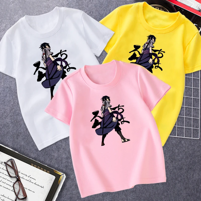 

Summer 2021 T-shirt Glirs Clothes Kids Tops for Girls Girl Clothing O-neck Cotton Tshirts T-shirts Boys Children's Clothing