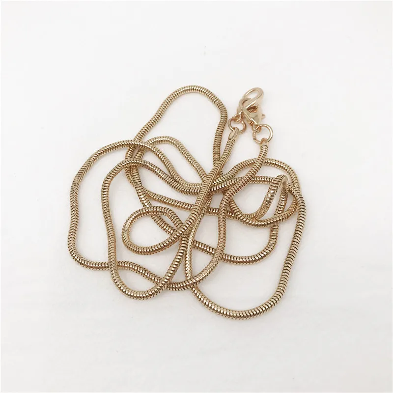 120 см аксессуары для сумок золотые серебряные ремни ремней цепи фурнитура