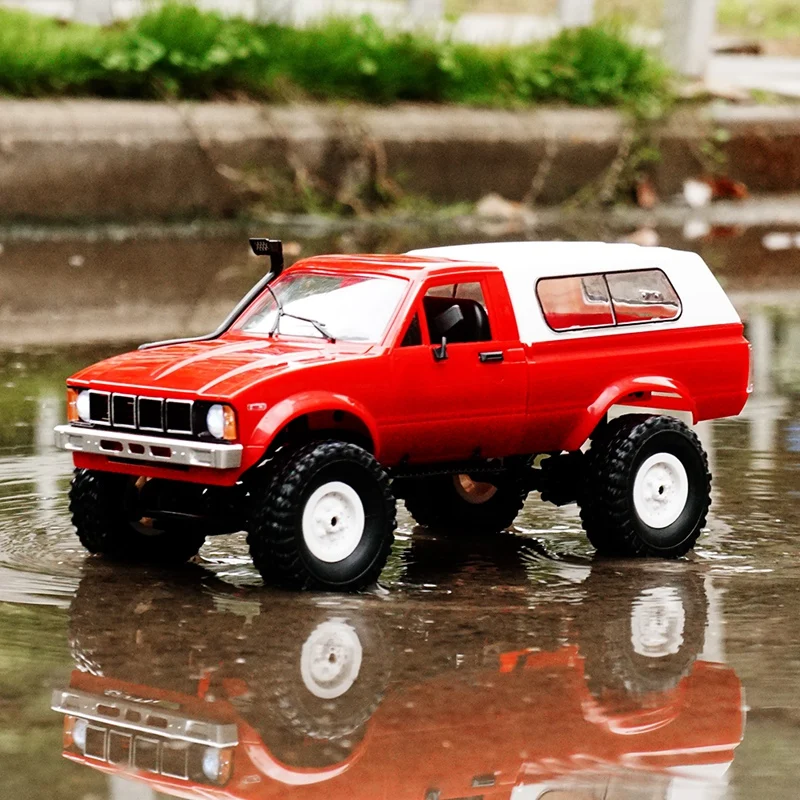 

WPL C-24 1/16 Scale RC Car Rock Crawler 4WD Off-road Truck Best Toy Red