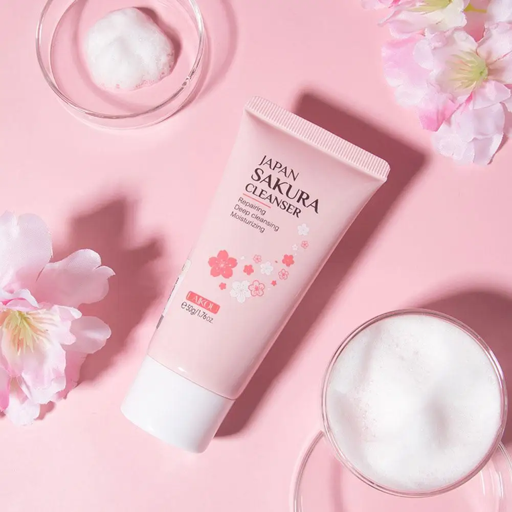 

LAIKOU 50g Blossoms Essence Deep Cleansing Care Oil Control Ance Treatment Blackhead Removal Moisturizing Skin