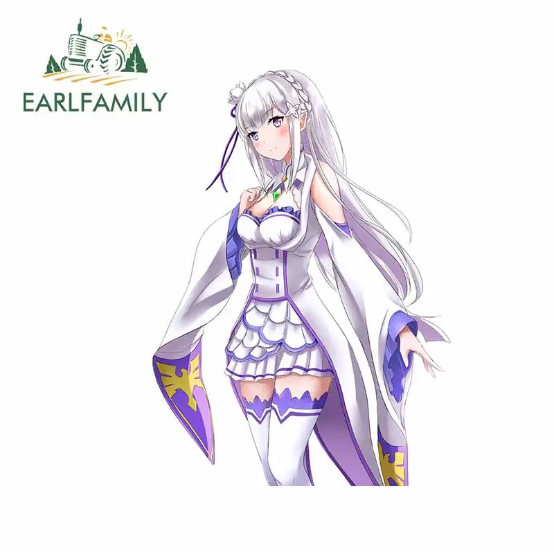 EARLFAMILY 13 см x 9 5 для аниме Re ZERO start Life In Anot забавные автомобильные наклейки