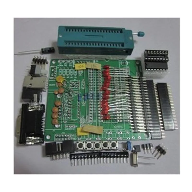 Плата разработки STC89C52 51/AVR MCU обучающая плата запасные части Набор обучающих