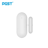 pgst window door sensor for all 433mhz wireless home alarm security smart gap sensor to detect open door