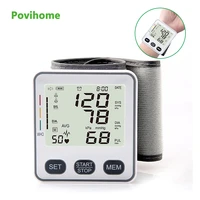 wrist blood pressure monitor automatic digital blood pressure monitor tension monitor heart rate pulse sphygmomanometer