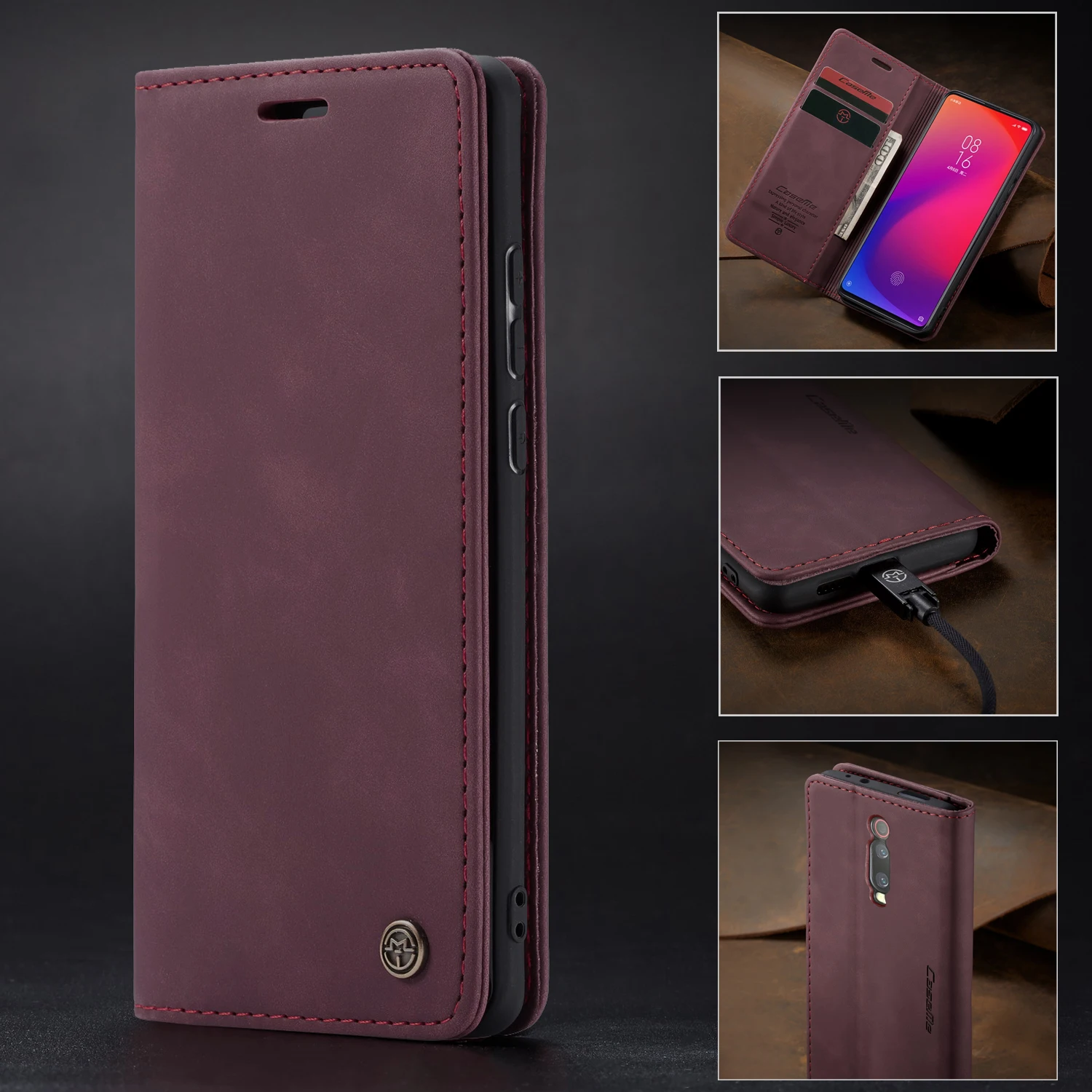 Чехол Me в стиле ретро и матовый чехол-раскладушка для mi 9, Red mi note8 и K20 Series, чехол для мобильных телефонов s, который можно вставить и сложить