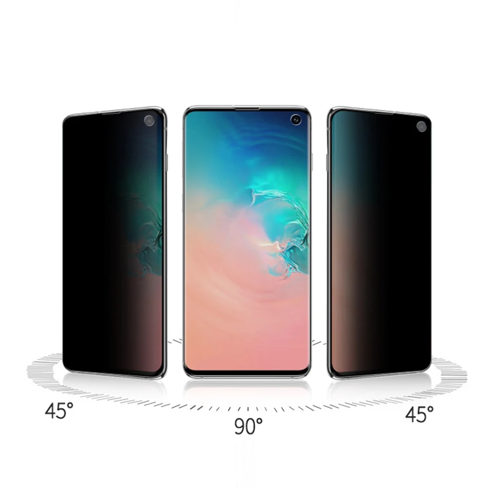 Мягкий термополиуретановый защитный экран для Samsung Galaxy S10 + 5G S10e с защитой от