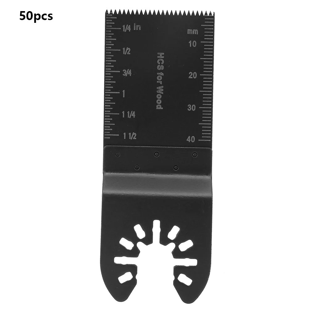

50pcs Multi-functional Oscillating Saw Blades High Carbon Steel Cutter Discs Hand And Power Tool Accessories