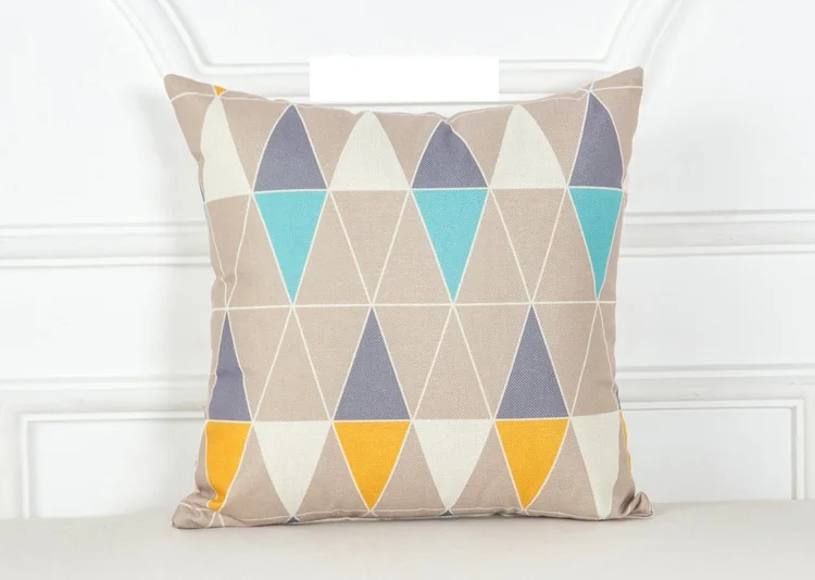 New Cojines Bule Yellow Throw Pillow Case Sofa Car Waist Cushion Cover Home Decor Kussenhoes Housse de Coussin Pillowcases