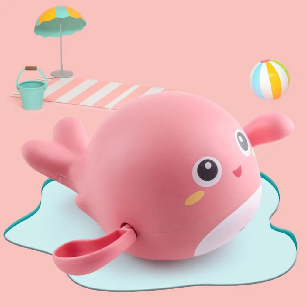 

1 Piece Environmentally Friendly Durable And Practical Baby Bathing Toys On The Chain Clockwork Bathroom Toys Random Color