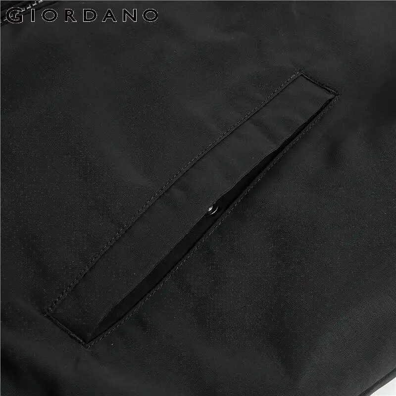 

Giordano BSX Men Jackets Reversible Double-sided Ribbed Collar Quilted Jacket Zip Front Warm Chaquetas Para Hombre 04070110