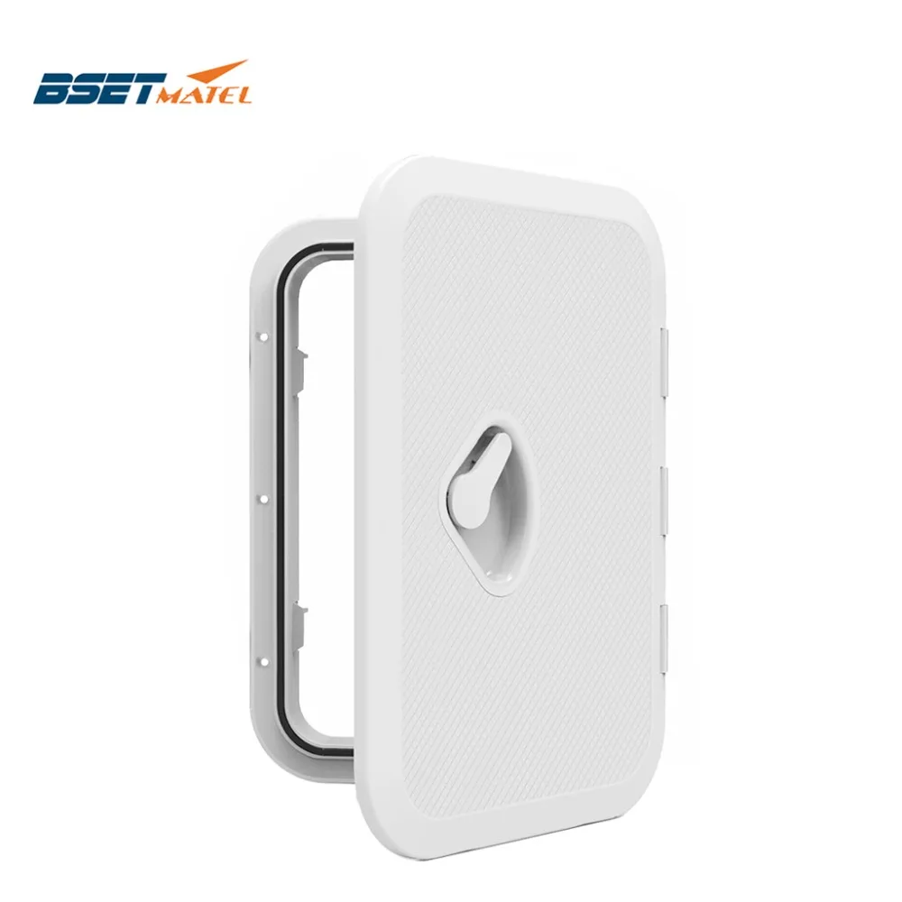 

270*375mm ABS Plastic Anti Aging Ultraviolet White Deck Marine Hatch Deck Access Hatch Boat Hatches Inspection Yacht Cover RV