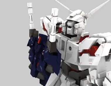 Воина гундама Единорог RX 0 полная версия Final изысканный 3D Бумага модель робота DIY