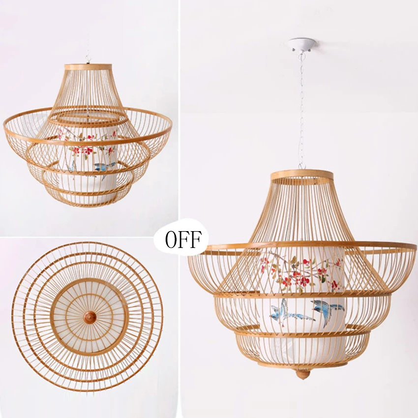 Современные деревянные подвесные светильники Освещение Norbic домашний Декор