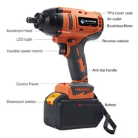 industrial 950nm power impact wrench heavy duty cordless high torque electric wrench price
