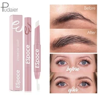 1pc eyebrow gel brows wax pencil double head waterproof shaping soap brow long lasting eye wild styling brush makeup tool