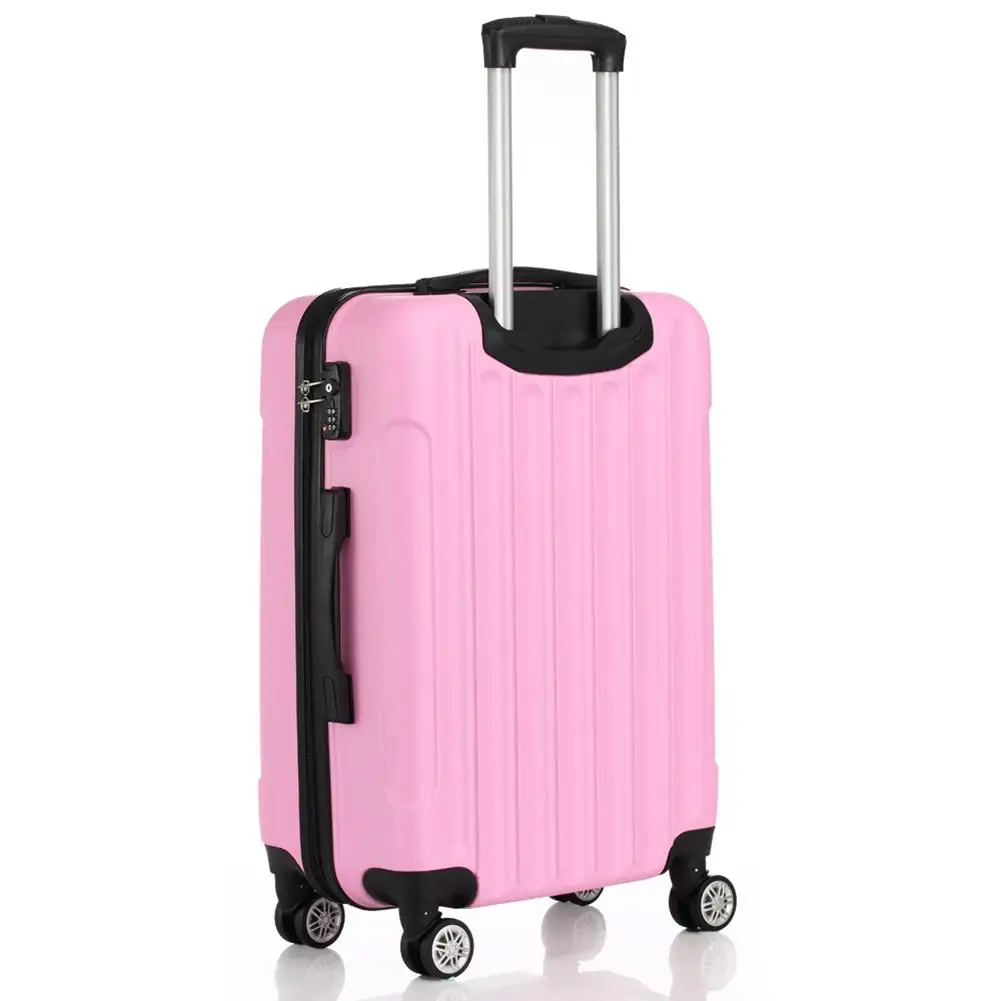 

20""24"28" inch 3-in-1 Multifunctional Large Capacity Traveling Storage Suitcase Luggage Set Rose Gold