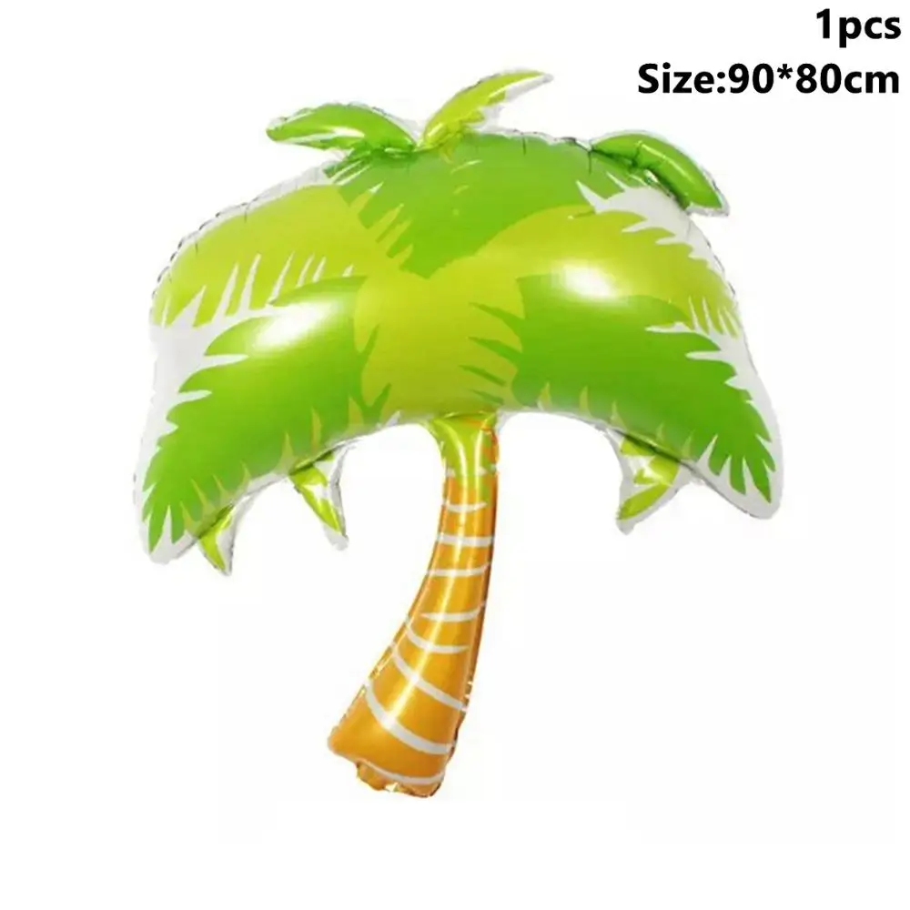 Summer Balloons 8 Taoup 1 шт. пластиковые ананас Пальма розовые очки Фламинго летние тропические вечерние принадлежности Гавайские вечерние украшения сувениры для свадьбы - Цвет: Summer Balloons 8