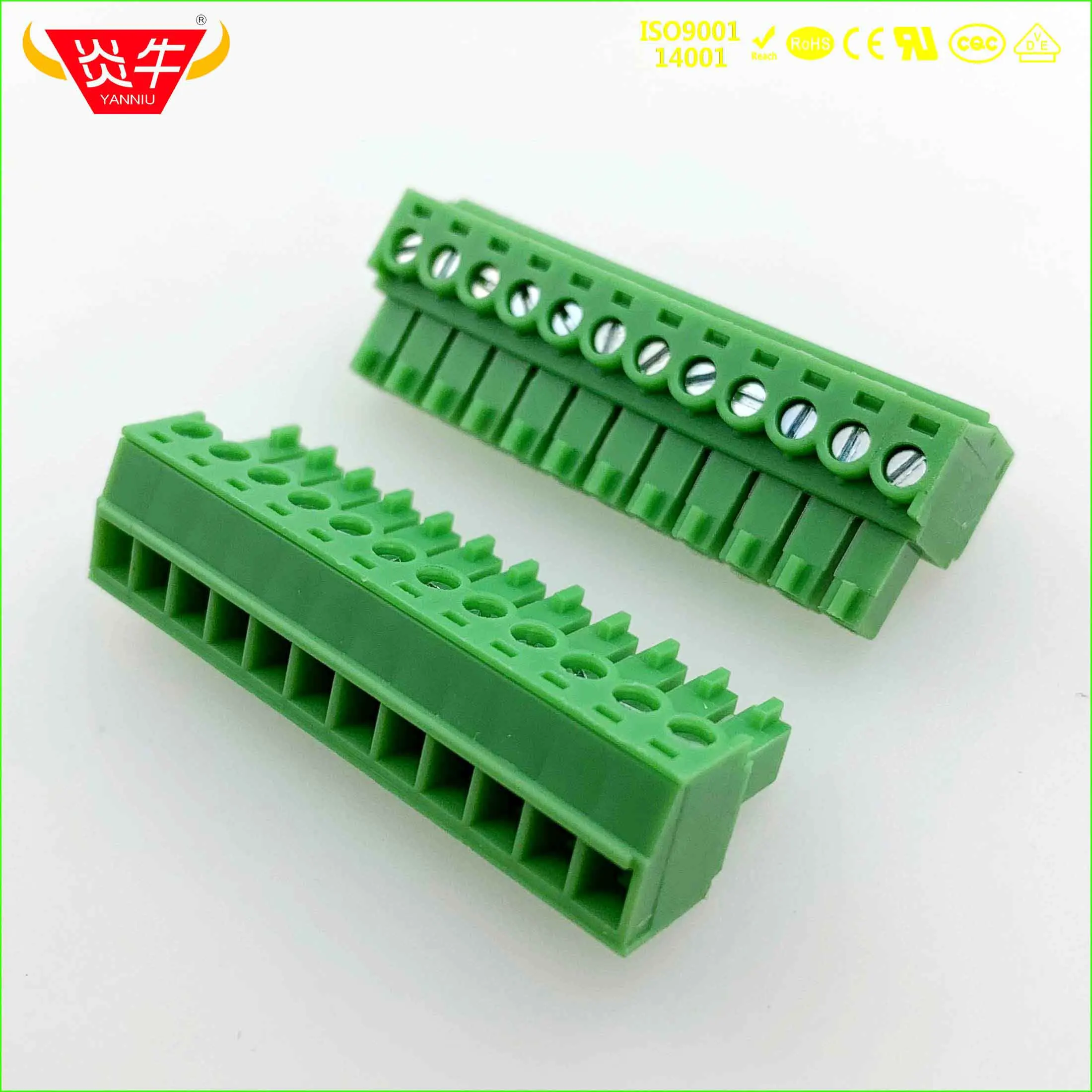 2EDGK-3.81-12P KF2EDGK 3,81 2P~ 12P PCB клеммные блоки 15EDGK 3,81 мм 2PIN~ 12PIN MC 1,5/2-ST-3, 81-1803578 Феникс контакт KEFA DEGSON - Цвет: 2EDGK-3.81-12P