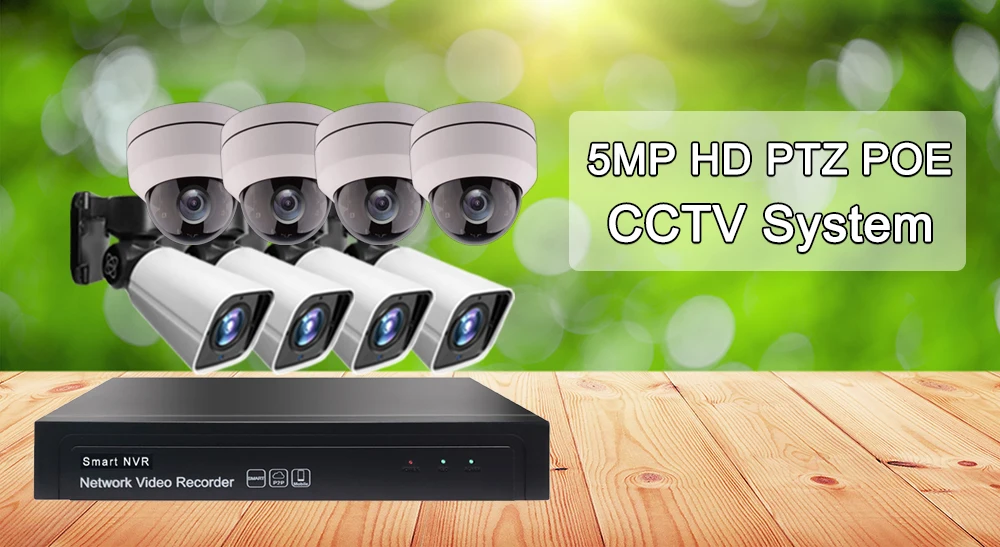 TySvance 8ch PTZ 5MP POE H.265 комплект системы 4X оптический зум CCTV безопасности 16ch NVR наружная крытая 2,8-12 мм ip-камера наблюдения