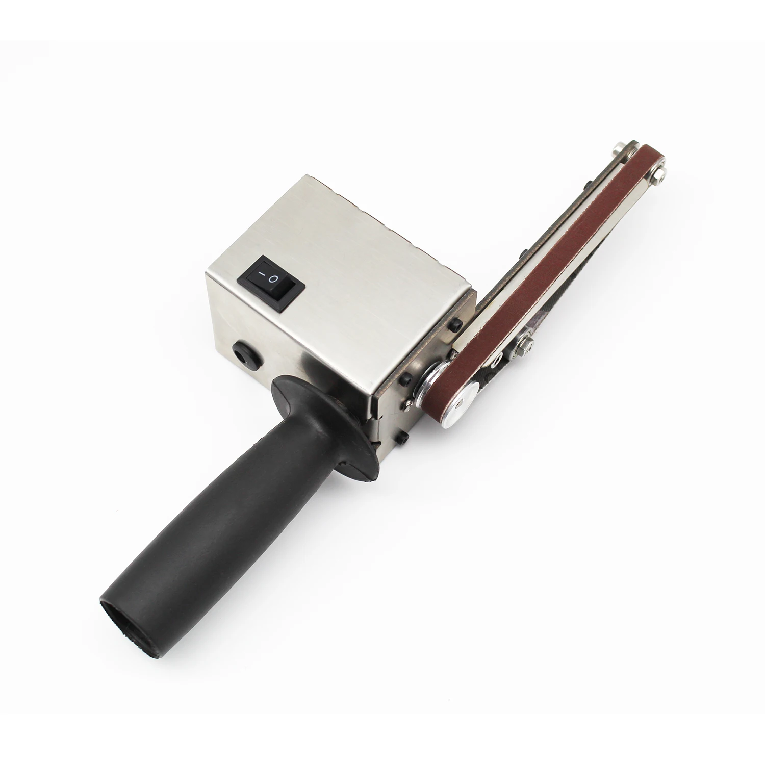 Мини Ручной ленточный шлифовальный станок 130 Вт полировальный электрический