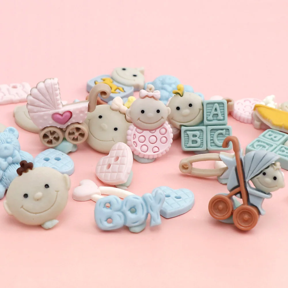 20 шт./компл. милые кавайные украшения для детской вечеринки с плоской задней