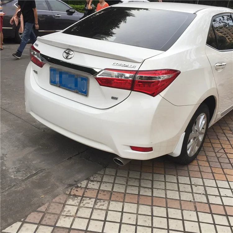 Спойлер для Corolla 2014 2017 Toyota спойлер из АБС пластика заднее крыло автомобиля