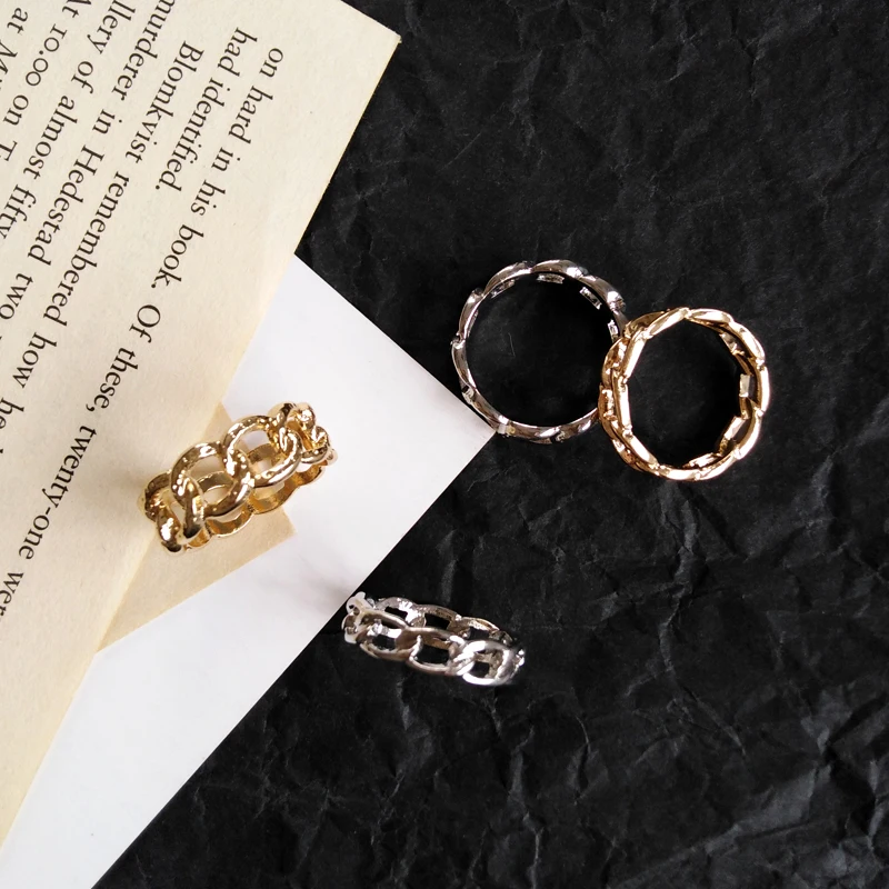 Timlee R028 новая популярная Геометрическая круглая кольцо из сплава модные