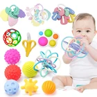 Погремушка-грызунок, игрушки для детей, Обучающие Детские игры, погремушки, Прорезыватель для зубов, для новорожденных, 0-12 месяцев