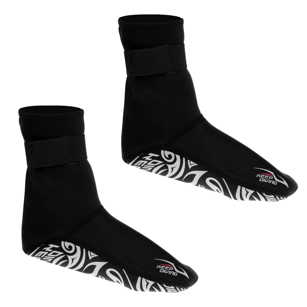 Мягкие теплые 3 мм неопреновые носки для дайвинга серфинга плавания паруса пляжа
