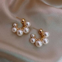 elegant pearl earrings for women fashion luxury wedding party girls unusual earrings jewelry gifts 2021 new