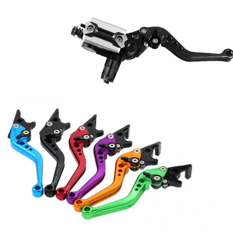 

Eliteson 2PCS Brake Clutch Levers For Motorcycle Modification CNC 22mm Universal Motocross Brake Handlebar For Honda Yamaha Part