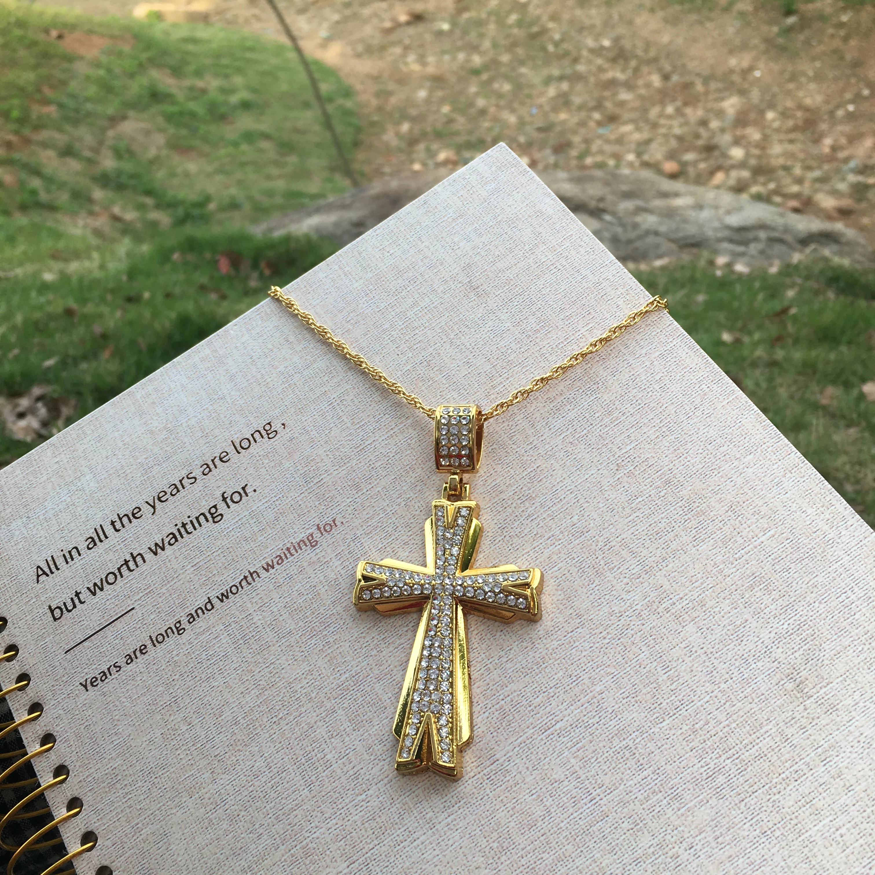 Женское Ожерелье-чокер с крестом длиной 45 см | Украшения и аксессуары