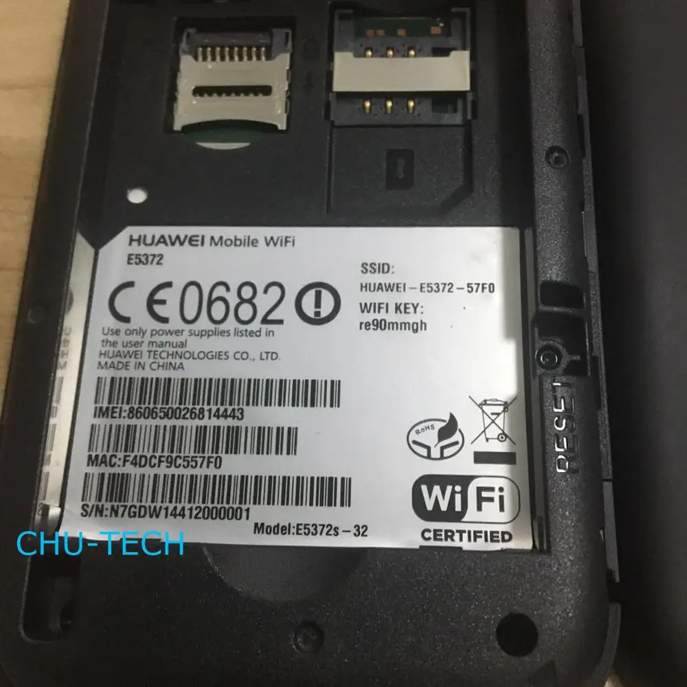 Разблокированный huawei E5372 E5372s-32 4G 150 Мбит/с LTE Cat 4 карманный мобильный WiFi беспроводной маршрутизатор точки доступа