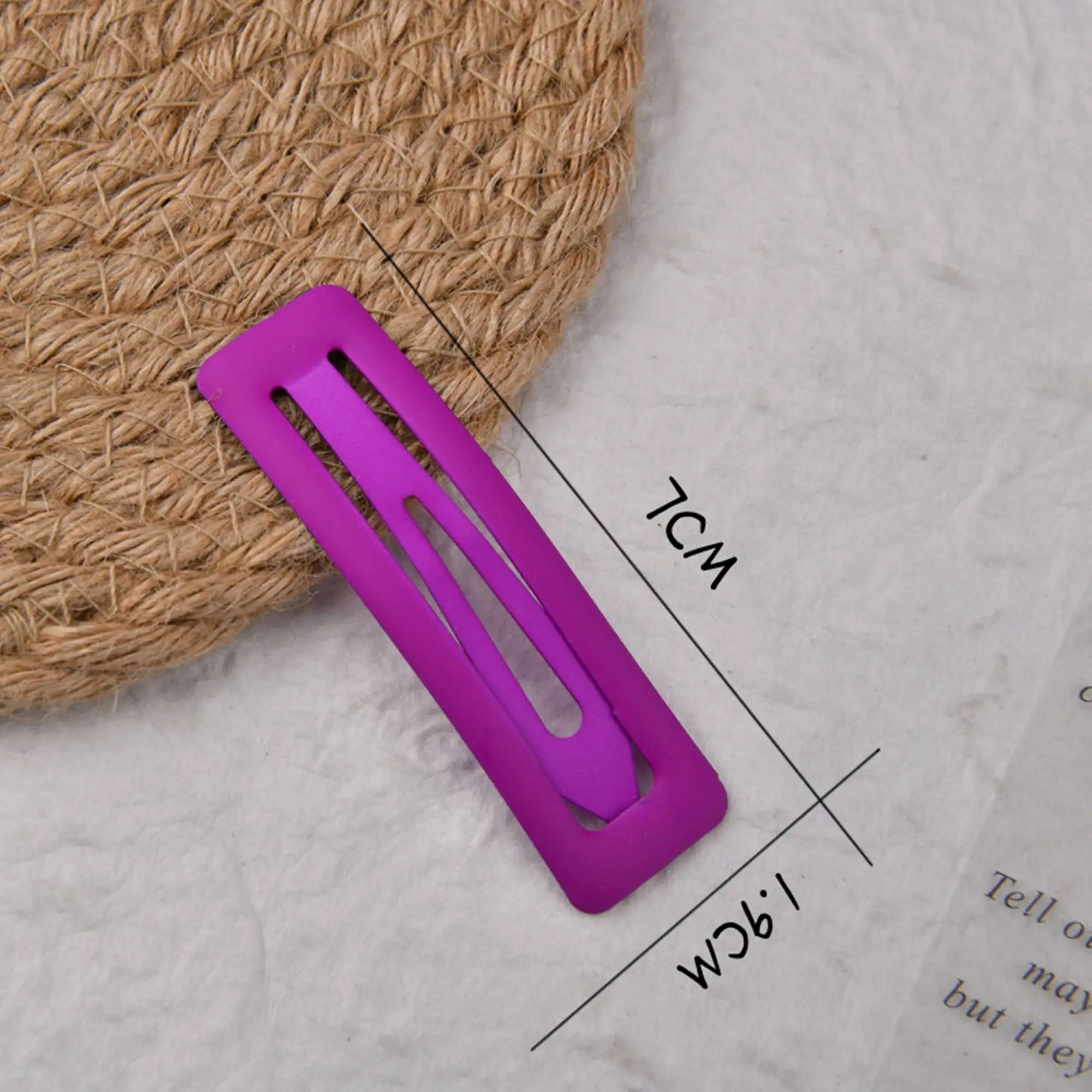 10 шт./лот 7 см флуоресцентная резиновая краска большой квадратный зажим для