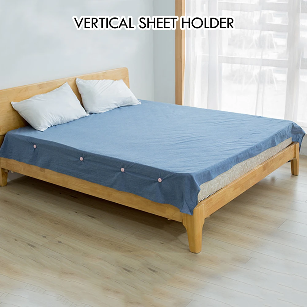 4pcs/set Bed Sheet Clip Slip-Resistant Fixing Holders Clamps Mattress Fasteners Holder Coverlet | Дом и сад