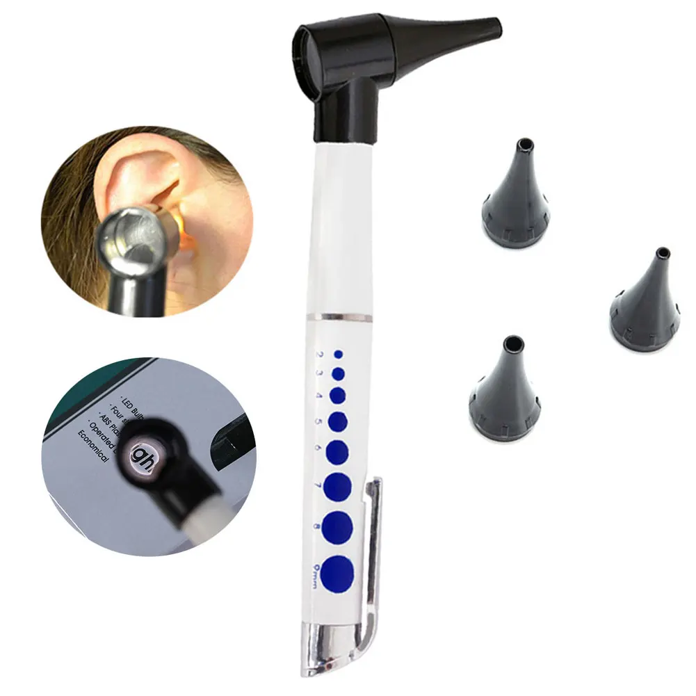

Ear Wax Otoscope Pocket Ear Cleaning Otoscope Magnification Earwax Removal Tool For Adults Children Speculum 3times Amplifier