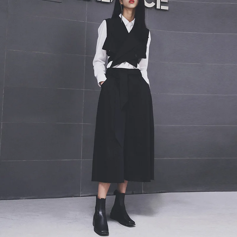 

New Women's Sleeveless Vest Coats Solid Color Spring 2020 Cotton Ladies Vests Wild Casual Women Clothing V924