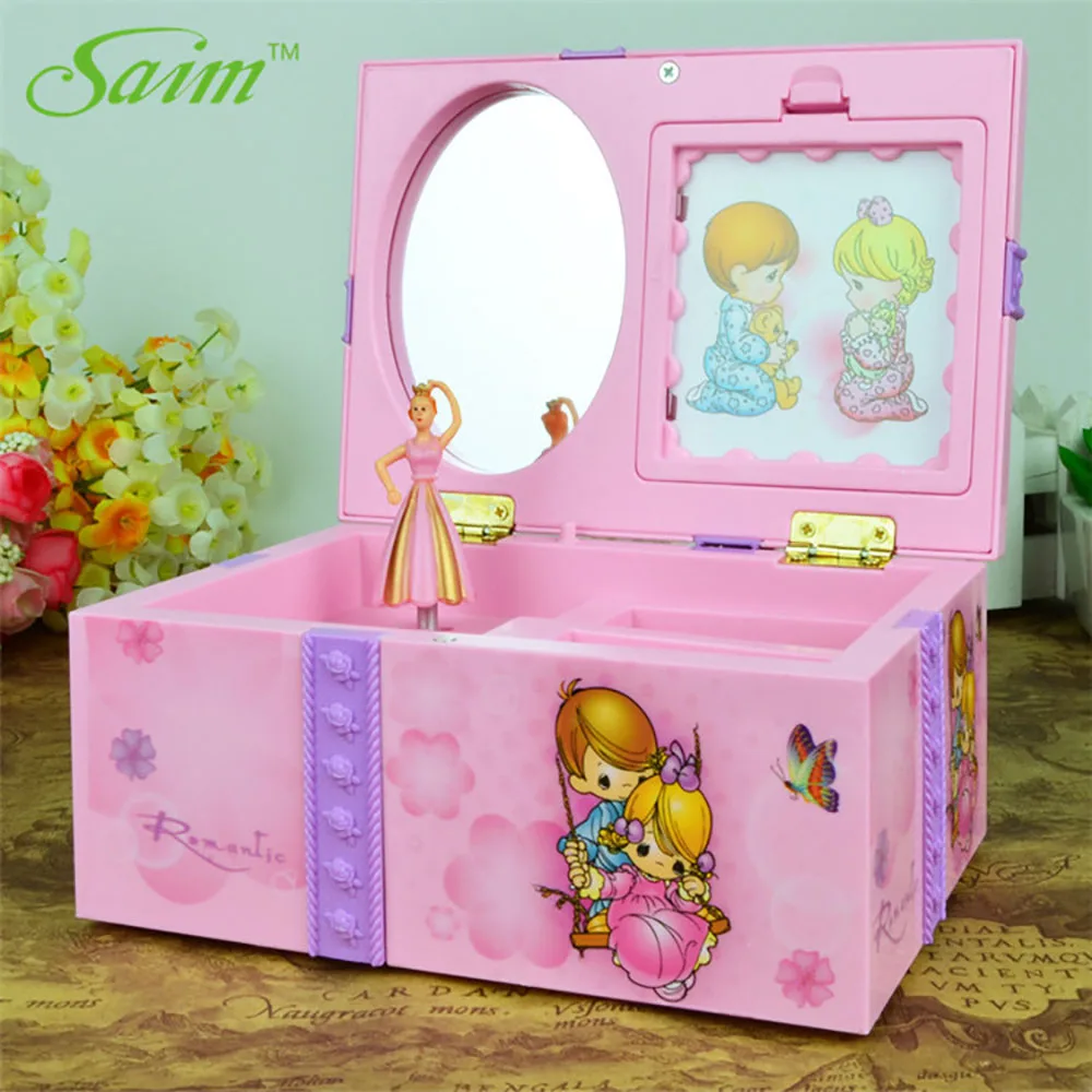 Шкатулка для ювелирных украшений Saim фантастическая пластиковая Музыкальная