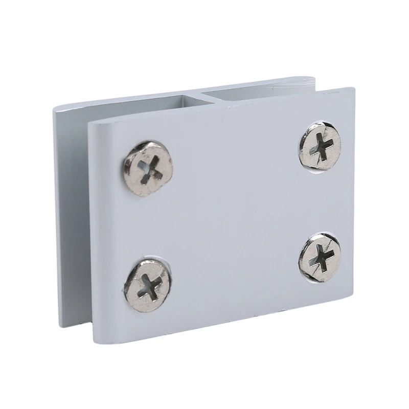 180 градусов двусторонний зажим для дома легко установить стеклянный из цинка