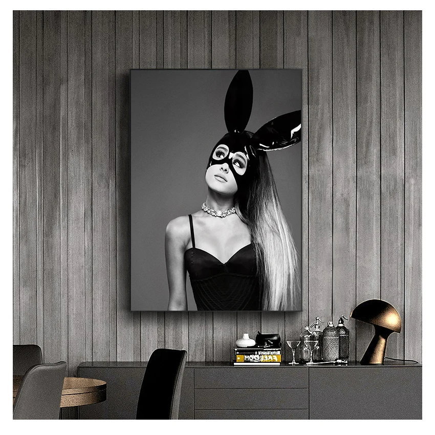 Черно-Белая настенная Картина на холсте картина украшение обои для гостиной