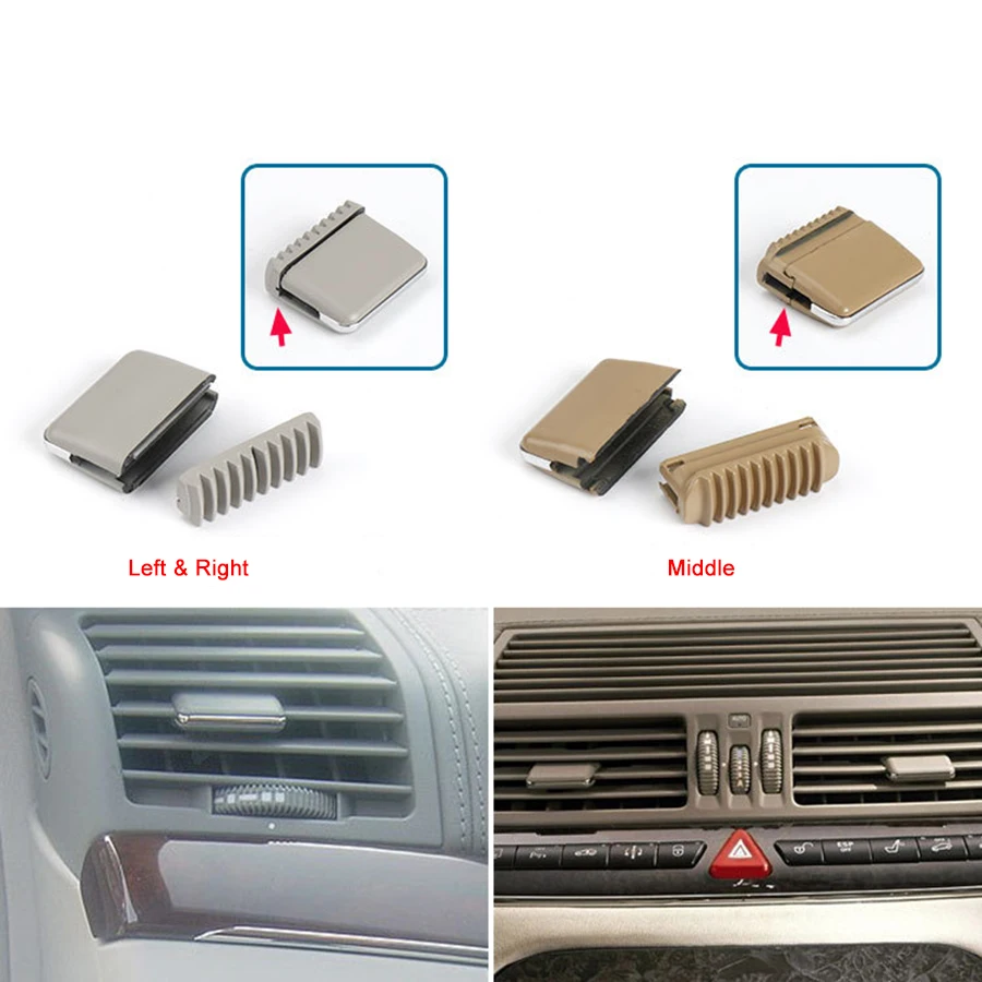 Рычаг вентиляционного отверстия для кондиционера зажим выходной карты ручка