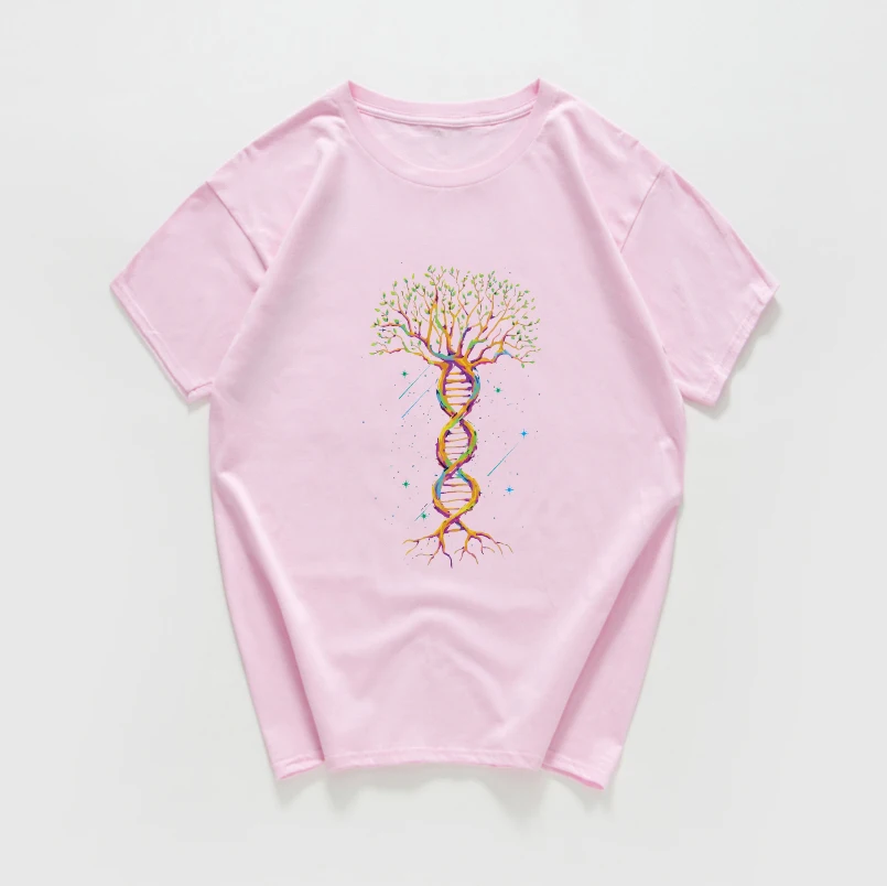 Geek Gene tree, новинка, саркастическая забавная футболка для мужчин, научная химия, биология, география, уличная футболка классная футболка, homme