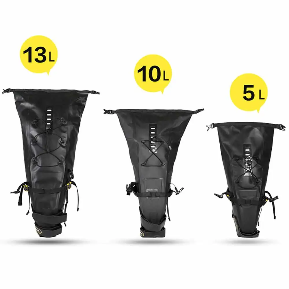 

Rhinowalk Bicycle Bag Waterproof Saddle Bag Lightweight MTB Bike Underseat Pocket For Cycling Accessories Tool Hanging Storage