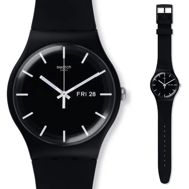 Swatch оригинальные кварцевые часы модные и для отдыха водонепроницаемые женские часы SUOB720 - Цвет: SUOB720