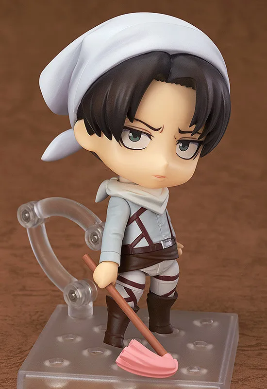 Levi Cleaning Ver Attack On Titan PVC Action Figure Model Collection Toy | Figures